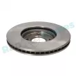Jeu de 2 disques de frein avant RAP BRAKES R-D1066 - Visuel 3
