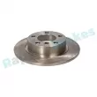 Jeu de 2 disques de frein arrière RAP BRAKES R-D1069 - Visuel 2