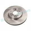 Jeu de 2 disques de frein avant RAP BRAKES R-D1071 - Visuel 1
