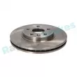 Jeu de 2 disques de frein avant RAP BRAKES R-D1071 - Visuel 2
