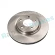 Jeu de 2 disques de frein avant RAP BRAKES R-D1079 - Visuel 1
