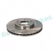 Jeu de 2 disques de frein avant RAP BRAKES R-D1079 - Visuel 2