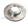 Jeu de 2 disques de frein avant RAP BRAKES R-D1081 - Visuel 1