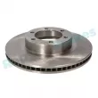 Jeu de 2 disques de frein avant RAP BRAKES R-D1081 - Visuel 2