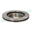 Jeu de 2 disques de frein avant RAP BRAKES R-D1081 - Visuel 3