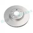 Jeu de 2 disques de frein avant RAP BRAKES R-D1089C - Visuel 1