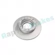 Jeu de 2 disques de frein arrière RAP BRAKES R-D1091C - Visuel 1