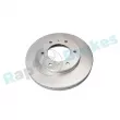 Jeu de 2 disques de frein avant RAP BRAKES R-D1098C - Visuel 1