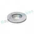 Jeu de 2 disques de frein avant RAP BRAKES R-D1098C - Visuel 3
