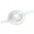Jeu de 2 disques de frein arrière RAP BRAKES R-D1099C - Visuel 1