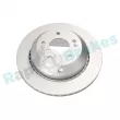 Jeu de 2 disques de frein arrière RAP BRAKES R-D1100C - Visuel 1