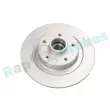 Jeu de 2 disques de frein arrière RAP BRAKES R-D1101C - Visuel 1