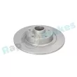 Jeu de 2 disques de frein arrière RAP BRAKES R-D1101C - Visuel 2