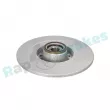 Jeu de 2 disques de frein arrière RAP BRAKES R-D1101C - Visuel 3