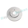 Jeu de 2 disques de frein avant RAP BRAKES R-D1104C - Visuel 1