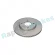 Jeu de 2 disques de frein avant RAP BRAKES R-D1104C - Visuel 2