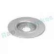 Jeu de 2 disques de frein arrière RAP BRAKES R-D1105C - Visuel 3