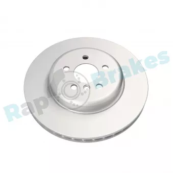 Jeu de 2 disques de frein avant RAP BRAKES R-D1115C