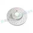 Jeu de 2 disques de frein avant RAP BRAKES R-D1123C - Visuel 1