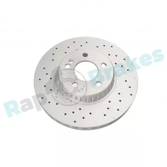 Jeu de 2 disques de frein avant RAP BRAKES R-D1123C