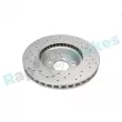 Jeu de 2 disques de frein avant RAP BRAKES R-D1123C - Visuel 3