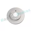 Jeu de 2 disques de frein avant RAP BRAKES R-D1130C - Visuel 1