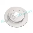 Jeu de 2 disques de frein arrière RAP BRAKES R-D1131C - Visuel 1