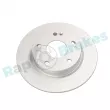 Jeu de 2 disques de frein arrière RAP BRAKES R-D1139C - Visuel 1