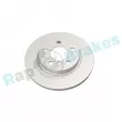 Jeu de 2 disques de frein avant RAP BRAKES R-D1140C - Visuel 1