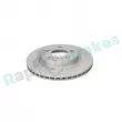 Jeu de 2 disques de frein avant RAP BRAKES R-D1140C - Visuel 2