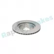 Jeu de 2 disques de frein avant RAP BRAKES R-D1140C - Visuel 3