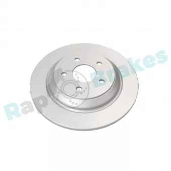 Jeu de 2 disques de frein arrière RAP BRAKES R-D1141C