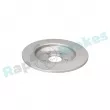 Jeu de 2 disques de frein arrière RAP BRAKES R-D1141C - Visuel 3