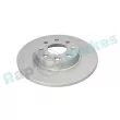 Jeu de 2 disques de frein avant RAP BRAKES R-D1145C - Visuel 2