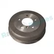 Tambour de frein RAP BRAKES R-E0021 - Visuel 1
