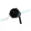 Contact d'avertissement, usure des plaquettes de frein RAP BRAKES R-G0005 - Visuel 2
