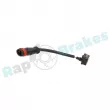 Contact d'avertissement, usure des plaquettes de frein RAP BRAKES R-G0013 - Visuel 1