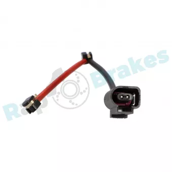 Contact d'avertissement, usure des plaquettes de frein RAP BRAKES R-G0024
