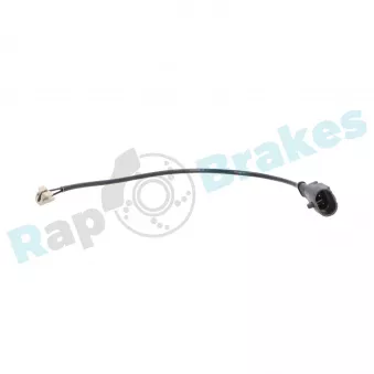Contact d'avertissement, usure des plaquettes de frein RAP BRAKES R-G0027