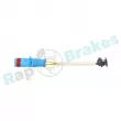 Contact d'avertissement, usure des plaquettes de frein RAP BRAKES R-G0031 - Visuel 1