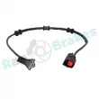 Contact d'avertissement, usure des plaquettes de frein RAP BRAKES R-G0057 - Visuel 1