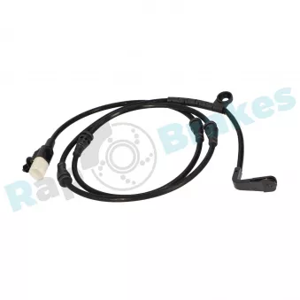 Contact d'avertissement, usure des plaquettes de frein RAP BRAKES R-G0064