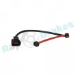 Contact d'avertissement, usure des plaquettes de frein RAP BRAKES R-G0072 - Visuel 1