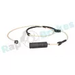 Contact d'avertissement, usure des plaquettes de frein RAP BRAKES R-G0086 - Visuel 1