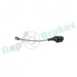 Contact d'avertissement, usure des plaquettes de frein RAP BRAKES R-G0098 - Visuel 1