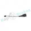 Contact d'avertissement, usure des plaquettes de frein RAP BRAKES R-G0098 - Visuel 3