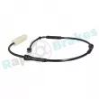 Contact d'avertissement, usure des plaquettes de frein RAP BRAKES R-G0103 - Visuel 1