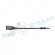 Contact d'avertissement, usure des plaquettes de frein RAP BRAKES R-G0110 - Visuel 2