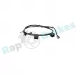 Contact d'avertissement, usure des plaquettes de frein RAP BRAKES R-G0119 - Visuel 1