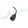 Contact d'avertissement, usure des plaquettes de frein RAP BRAKES R-G0130 - Visuel 3